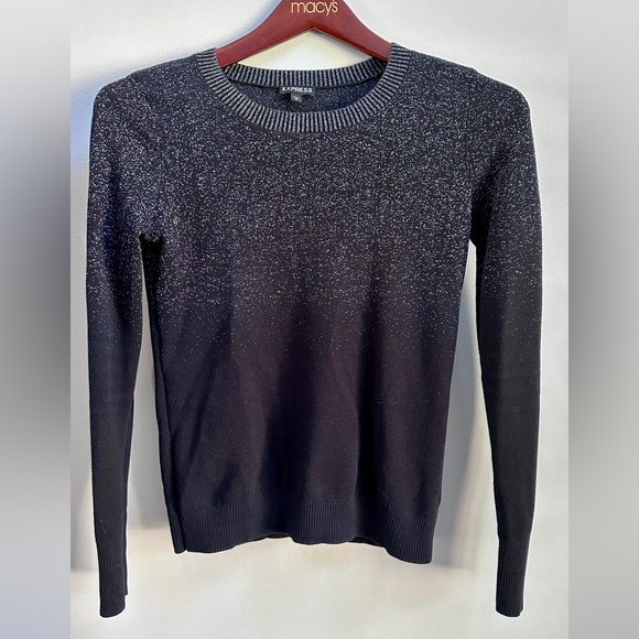 Express black sparkly sweater size M - Picture 2 of 8
